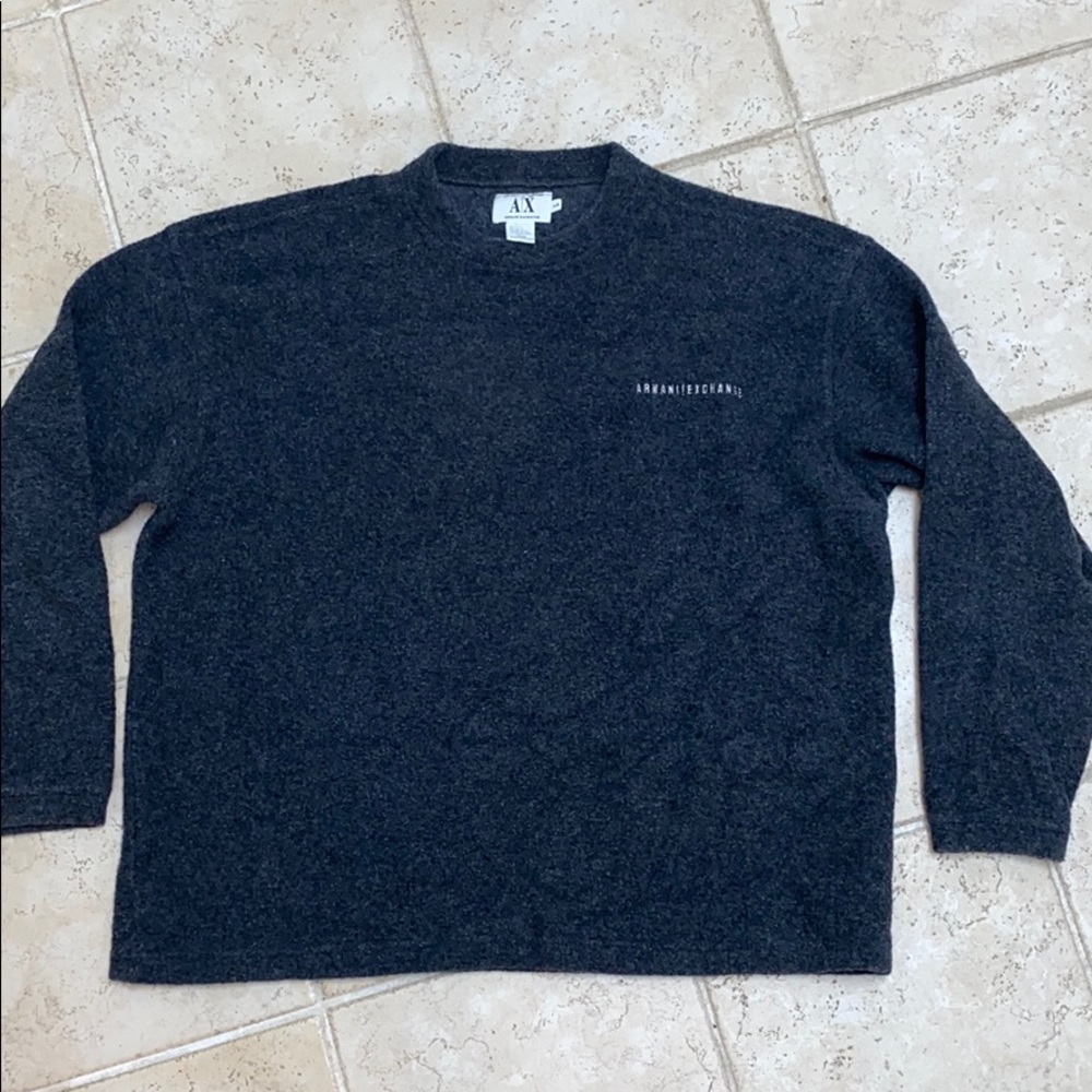 Armani Exchange Grey Sweater